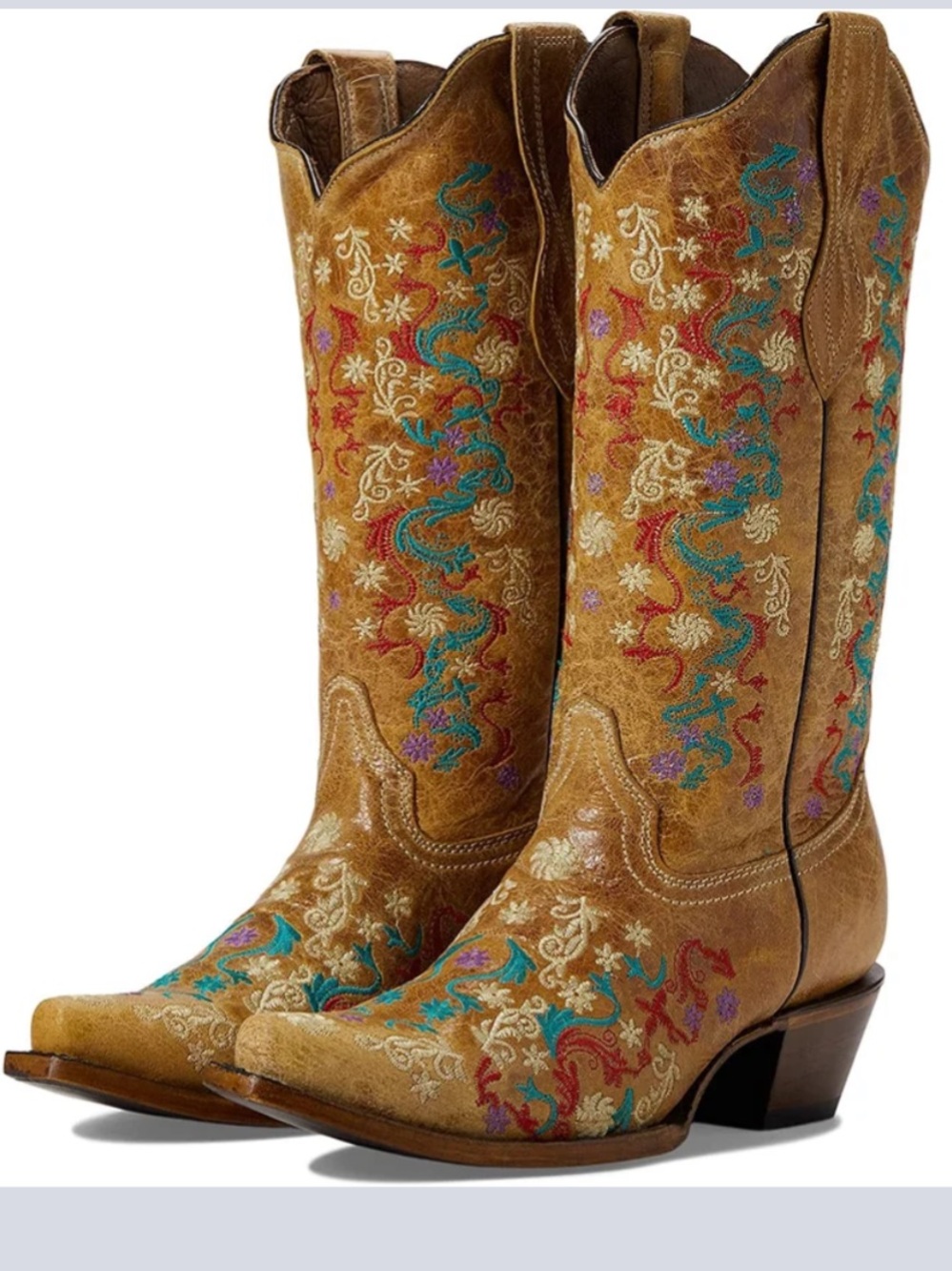 Circle G by Corral Embroidered western boots Sz 8.5